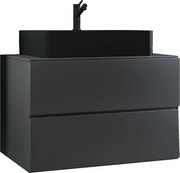 umywalka do mebli łazienkowych Lendas Antracyt W. 52 x S. 80 x G. 52 cm