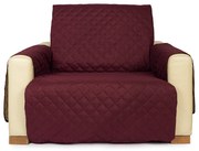 4Home Narzuta na fotel Doubleface bordo/beżowy, 60 x 220 cm, 60 x 220 cm