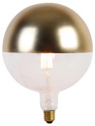 Żarówka LED E27 ściemnialna G200 lustro górne złota 6W 360 lm 1800K