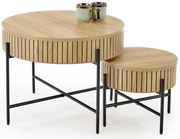 Zestaw nowoczesnych stolików kawowych - Bristox