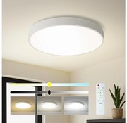 Brilagi - ściemnialna oprawa LED POOL LED/60W/230V 3000–6000K śr. 60 cm biała + pilot