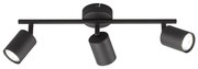 Czarna metalowa lampa punktowa LED 8x42 cm Vano – Fischer &amp; Honsel