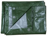 Plandeka z oczkami 3x4m (150g/m2) zielona Motive MOTIVE