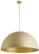 Sfera Sigma wisząca lampa sferyczna kolor złoty średnica 35, 50, 70, 90 cm