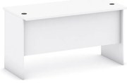 Biurko MIRELLI, 140x80 cm, biały