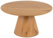 Skandynawski okrągły kawowy stolik dąb naturalny S9-M14