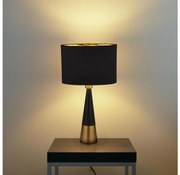 Searchlight EU2743BGO - Lampa stołowa CHOLE 1xE27/60W/230V