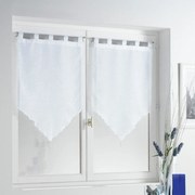 Firana do kuchni krótka LISEA, 60 x 120 cm, 2 sztuki
