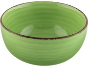 Lamart LT9103 ceramiczna miska Happy, średnica11,5 cm, zielona