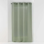 Firanka z woalu w kolorze khaki 140x280 cm Sandra – douceur d'intérieur