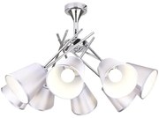 Duża biała lampa sufitowa - 2X K258 K9-B90