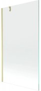 Mexen Next parawan nawannowy 1-skrzydłowy 100 x 150 cm, transparent, złoty szczotkowany - 895-100-000-00-00-55