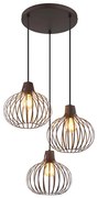Globo 33379311 - Lampa wisząca na linkach MATEO 3xE27/40W/230V