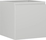 Mexen Orio szafka łazienkowa podumywalkowa 45 cm, 1 szuflada, szara mat - 91A10-04547-1-BF62