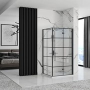 Kabina prysznicowa Rea Molier Black 100x90