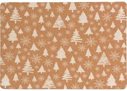 Mata korkowa, świąteczny wzór, 40 x 30 cm