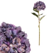 Hortensja niebieska - sztuczny kwiat cięty, 62 cm