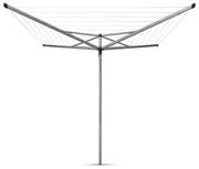 Ogrodowa suszarka na pranie w kolorze srebra 50 m Essential – Brabantia