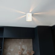 Designerska lampa sufitowa biała - YanaDesignerski Oswietlenie wewnetrzne