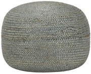 Okrągła zielona pufa do salonu W7-G24