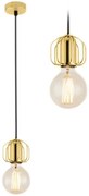 Lampa Sufitowa Wisząca Pojedyncza Loft APP592-1CP Złota