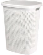 Kosz na pranie, 60 l, kremowy