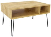 Minimalistyczny stolik kawowy dąb craft E8-L12