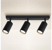 Brilagi - Oprawa punktowa SELE MODERN 3xGU10/30W/230V czarna