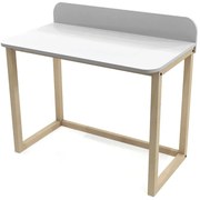 Białe biurko dla 6 latka, dla przedszkolaka D0-H23