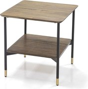 Stół 50x50x50 cm Brązowy labirynt