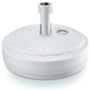 Podstawa parasola okrągła 39 cm biała rattan PROSPERPLAST
