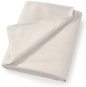 Beżowe prześcieradło z satyny bawełnianej 230x260 cm Cotton Sateen – Bianca