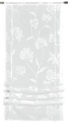 Biała roleta rzymska 60x145 cm – Sehlbach