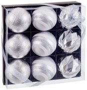 Bombki zestaw 9 szt. ø 6 cm – Casa Selección