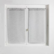 Jasnoszare firanki z woalu zestaw 2 szt. 60x90 cm Milza – douceur d'intérieur