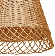 Lampa wisząca VIMINI NATURAL WOOD 1xE27, wiklina, boho, naturalna