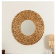 Atmosphera - Lustro ścienne LORENA śr. 75 cm hiacynt wodny