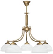 Złoty żyrandol do pokoju V-S5D