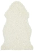 Biała skóra owcza 90x60 cm – Narma