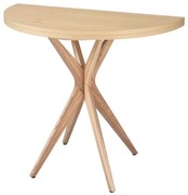 Stół półokrągły CUTTI 90x90 rozkładany jesion RAGABA