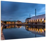 Obraz kanału wodnego - Göteborg (70x50 cm)