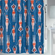 Zasłona prysznicowa 180x200 cm Baigneuses – Spirella