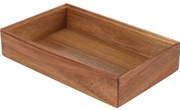 Drewniany organizer na biurko HEDO do szuflady, 23,5 x 15 x 5 cm