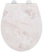 Deska sedesowa MARBLE, Duroplast, WENKO