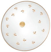 Kolarz 731.U12.4.160-Kinkiet NONNA 2xE14/60W/230V śr. 32 cm kwiat. różowe złoto