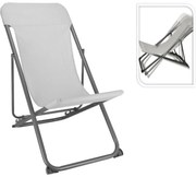 Składane krzesło ogrodowe Gemma, 92,5 x 84 x 57 cm