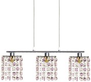 Nowoczesna kryształowa lampa wisząca - 4X D215 K9-B23