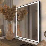 Lustro LED w ramie do łazienki M1