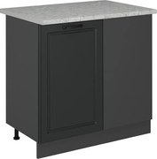 Szafka narożna antracytowy domek wiejski 86x60x81.6 r-line