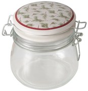 Słoik z porcelanową pokrywką CHARLENE, 450 ml